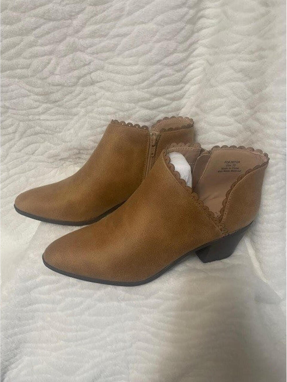 Size 10 – Journee Collection Tessa Tan Booties | New in Box